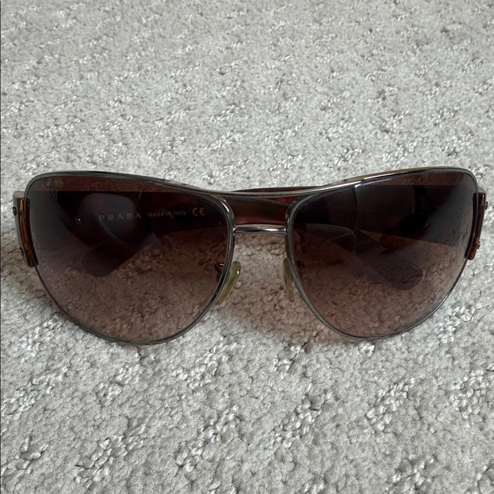 PRADA Men's Sunglasses in Brown